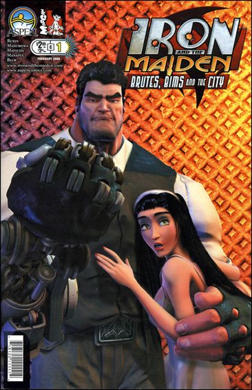 Iron and the Maiden: Brutes, Bims, and the City issue 1-C CGI Cover