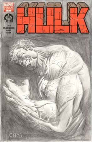 Hulk 100 (Hero Initiative) Cover Project issue 21 Michael Choi Cover