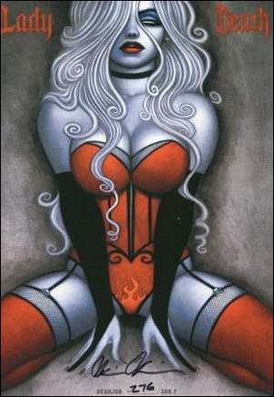 Lady Death: The Rapture issue 1-EB Devilish Edition 1/300 Cover F 1/30