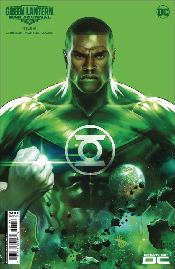 Green Lantern: War Journal issue 1-C Dave Wilkins Cardstock Cover