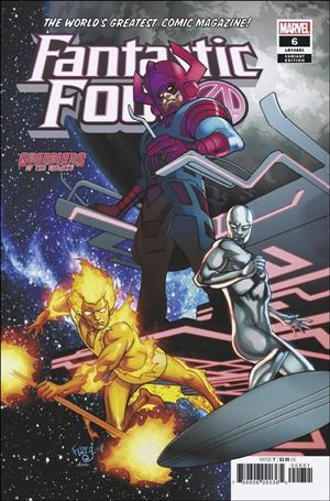 Fantastic Four (2018) issue 6-C Pasqual Ferry Guardians of the Galaxy Cover