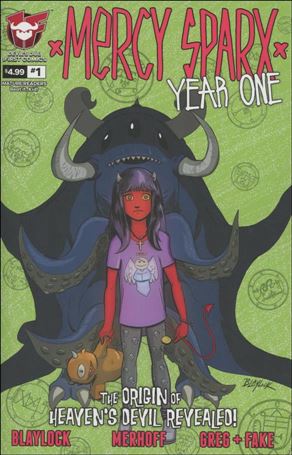 Mercy Sparx: Year One issue 1-C Josh Blaylock Cover