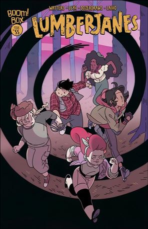 Lumberjanes issue 55 Kat Leyh Cover