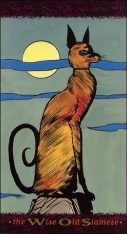 Sandman Trading Cards (Base Set) card 73 Wise Old Siamese