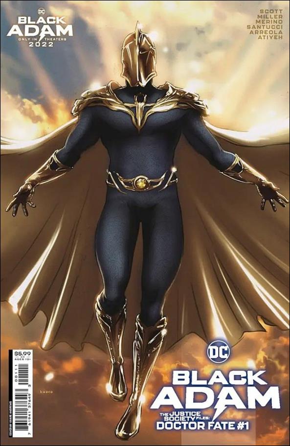 Black Adam: The Justice Society Files - Doctor Fate issue 1 Kaare Andrews Cover