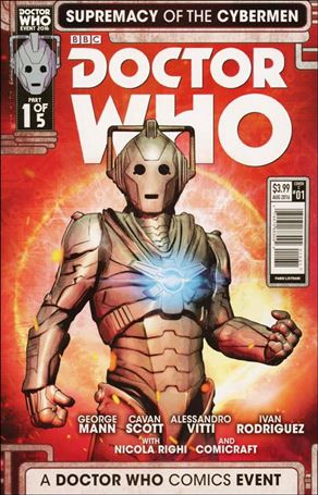 Doctor Who Event 2016: Supremacy of the Cybermen issue 1-C Fabio Listrani Cover