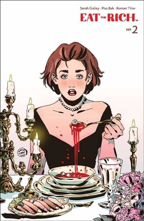 Eat the Rich issue 2-D Maria Llovet 1:25 Cover