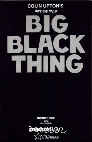 Colin Upton's Big Black Thing Cover Image 1