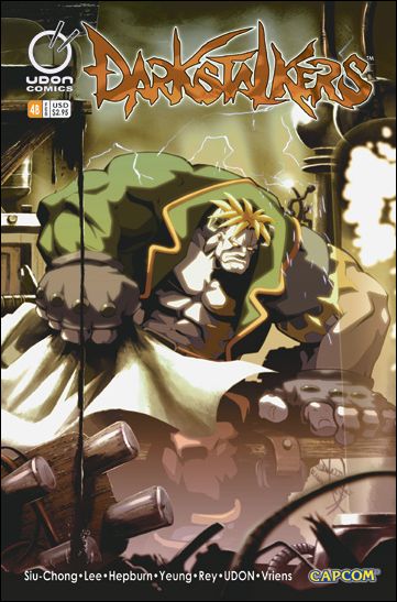 Darkstalkers issue 4-B Joe Vriens Cover