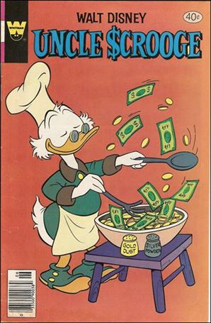 Walt Disney's Uncle Scrooge issue 165-B Whitman Cover