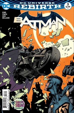 Batman (2016) issue 3 David Finch Cover