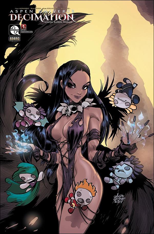 Aspen Universe: Decimation issue 1-D Adam Archer 1:12 Cover