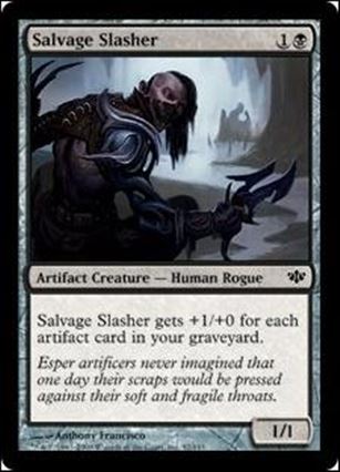 Magic the Gathering: Conflux (Base Set) card 52 Salvage Slasher