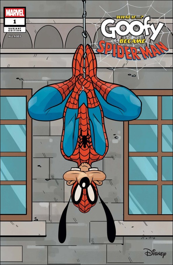 Marvel & Disney: What If...? Goofy Became Spider-Man issue 1-C Phil Noto Cover