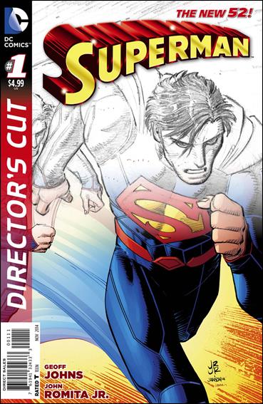 Superman (2011) issue 32-I John Romita Jr. Director's Cut Wraparound Cover