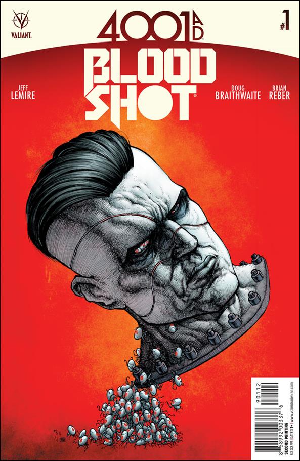 4001 A.D.: Bloodshot issue 1-E Ryan Lee Cover (2nd Printing)