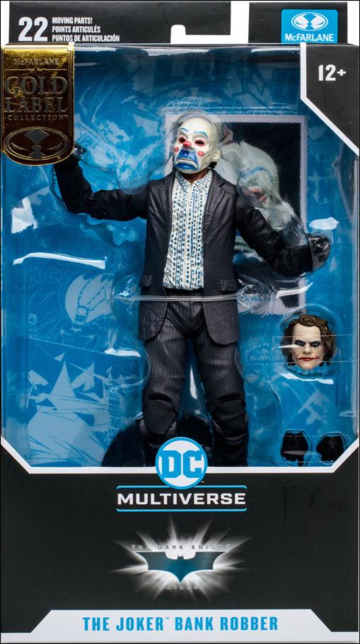 McFarlane DC Multiverse (Gold Label) issue NN 63 Joker - Bank Robber (The Dark Knight)