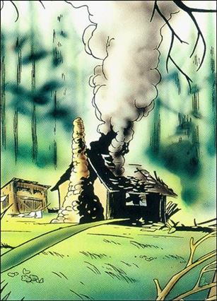 Bone: Series 1 (Base Set) card 46 Disaster