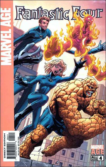 Marvel Age Fantastic Four issue 4