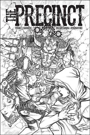 Precinct issue 3-B Black & White Cover 1:10