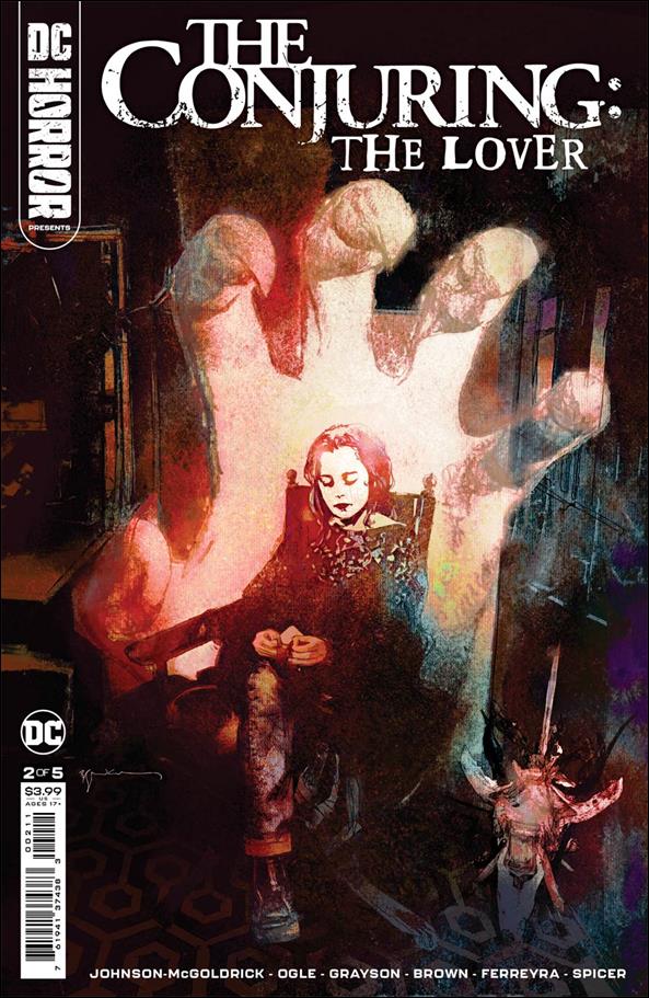 DC Horror Presents the Conjuring: The Lover issue 2 Bill Sienkiewicz Cover