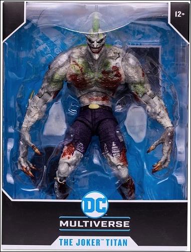 McFarlane DC Multiverse Megafigs figure Nn7 Titan Joker (Batman-Arkham Asylum Video Game)