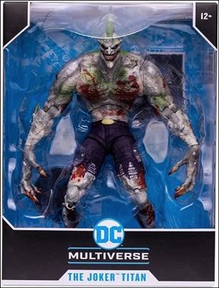 McFarlane DC Multiverse Megafigs figure Nn7 Titan Joker (Batman-Arkham Asylum Video Game)