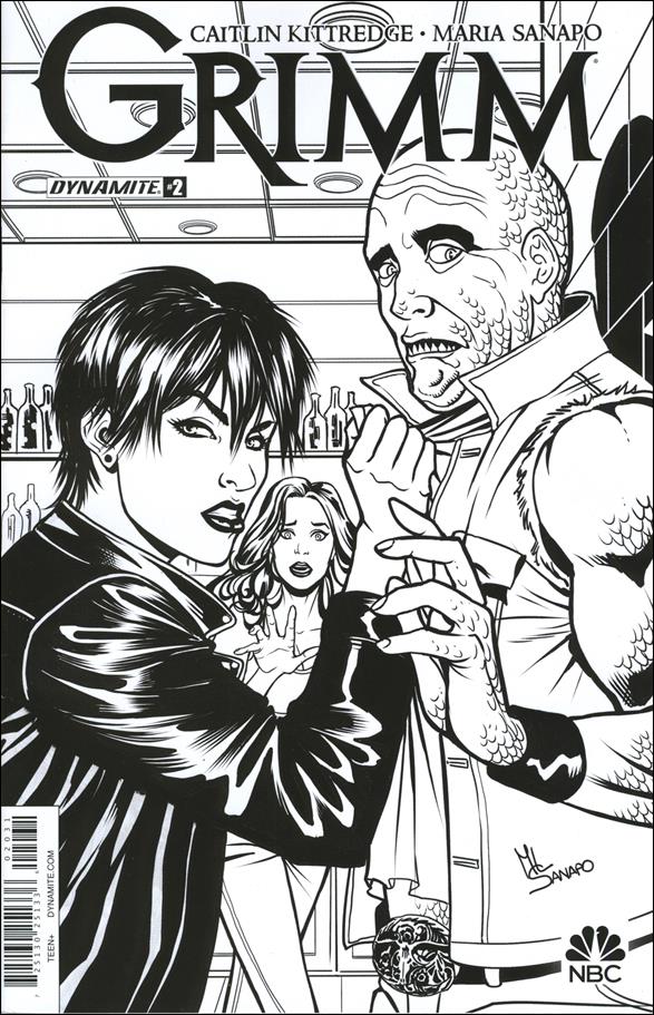 Grimm (2016) issue 2-C Maria Sanapo 1:10 B&W Cover