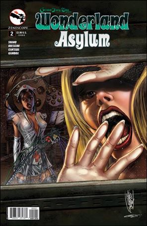 Grimm Fairy Tales Presents Wonderland: Asylum issue 2-B Mike Lilly Cover