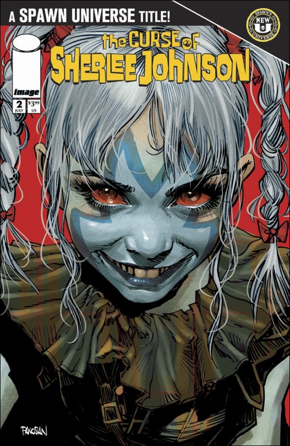 Curse of Sherlee Johnson issue 2-B Dan Panosian Cover