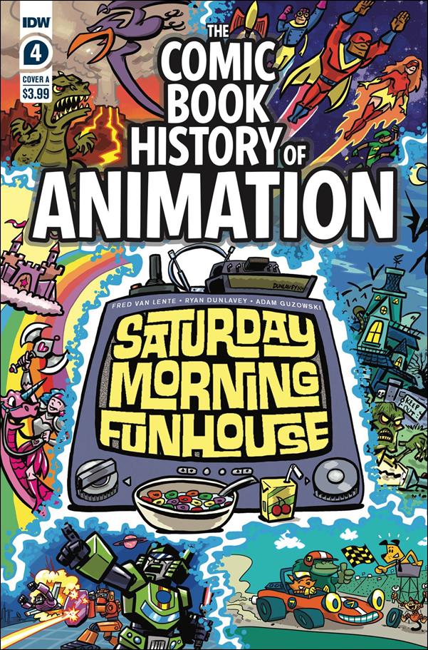 Comic Book History of Animation issue 4 TV Set Cover