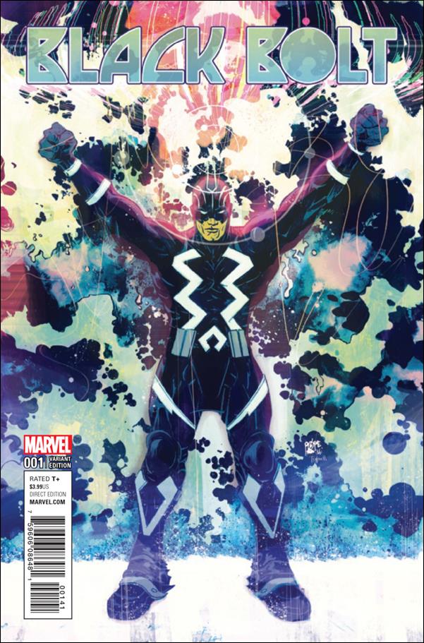 Black Bolt issue 1-D Paul Pope Cover