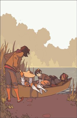 Lumberjanes/Gotham Academy issue 4-C Meredith McClaren 1:15 Cover