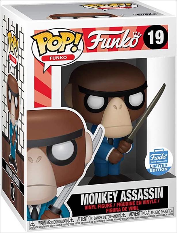 POP! Funko - Fantastik Plastik figure 19 Monkey Assassin Funko Shop Exclusive
