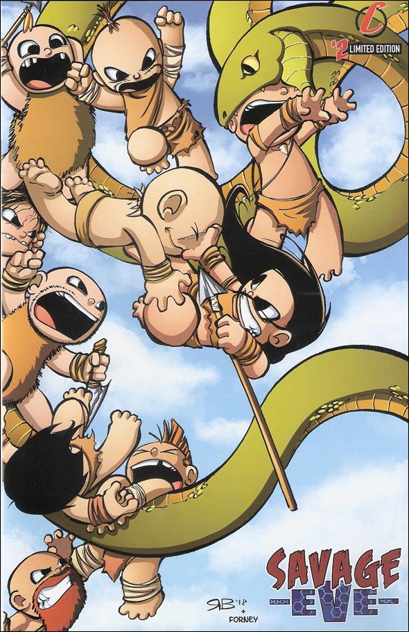 Savage Eve issue 2-D Rick Basaldua Cover