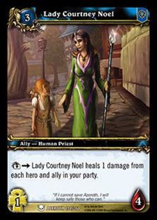 World of Warcraft: Heroes of Azeroth (Base Set) card 194 Lady Courtney Noel