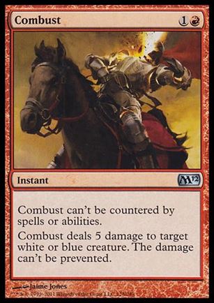 Magic the Gathering: 2012 Core Set (Base Set) card 128 Combust