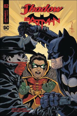 Shadow / Batman issue 2-E Giovanni Timpano Subscription Cover