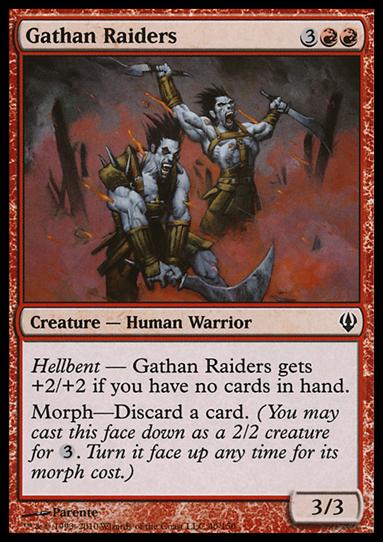 Magic the Gathering: Archenemy (Base Set) card 40 Gathan Raiders