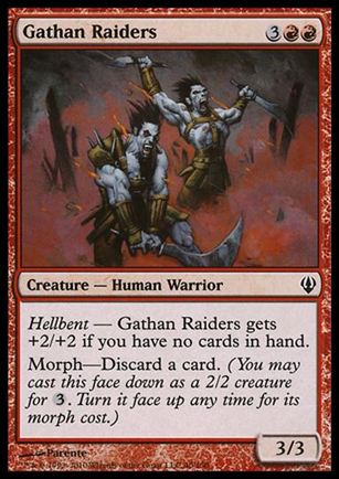 Magic the Gathering: Archenemy (Base Set) card 40 Gathan Raiders