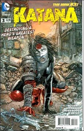Katana issue 3 Gatefold Cover
