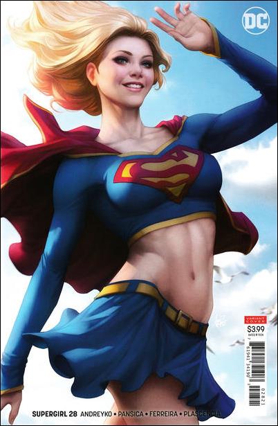 Supergirl (2016) issue 28-B Stanley "Artgerm" Lau Cover