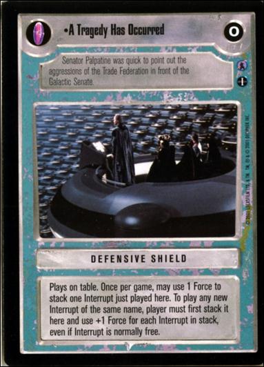 Star Wars: Reflections III (Base Set) card 136 A Tragedy Has Occurred