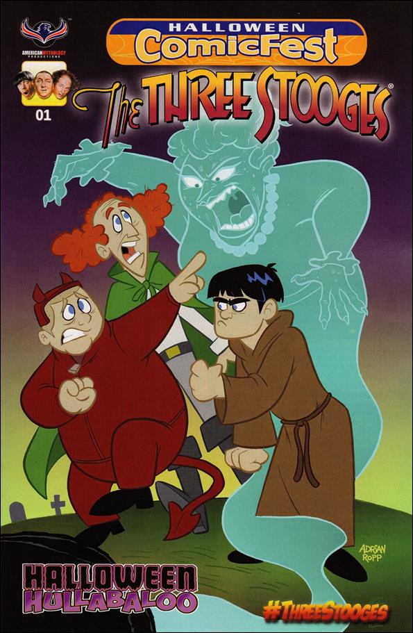 Three Stooges: Haloween Hullaballo issue 1