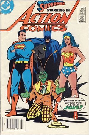 Action Comics (1938) issue 565-C Canadian Price Cover