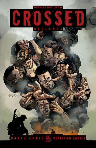 Crossed: Badlands issue 50-R Up in Smoke Cover 1/750