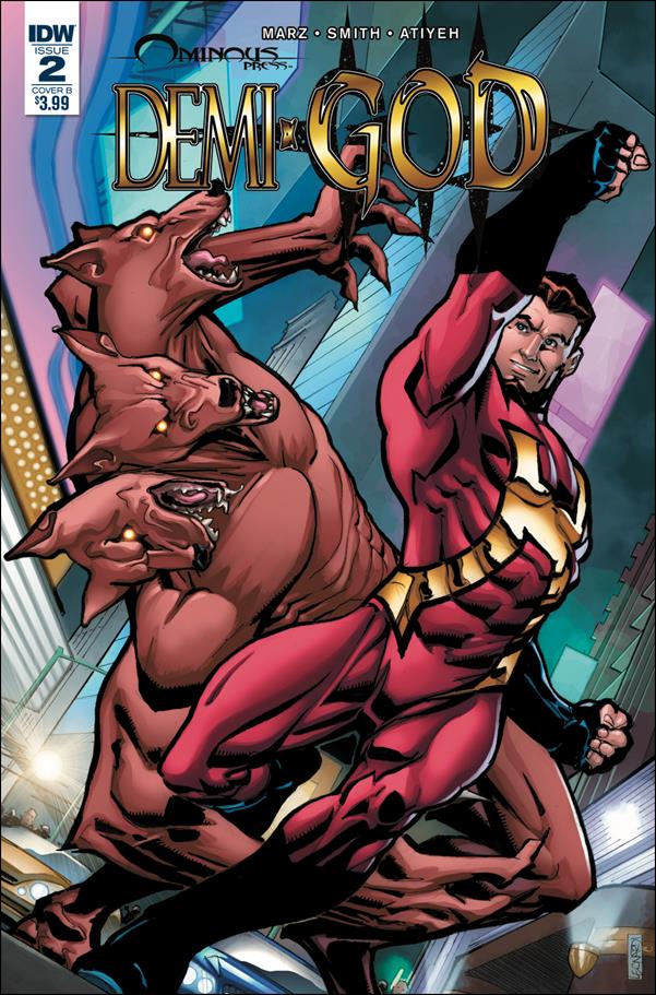 Demi-God issue 2-B Rick Leonardi Cover