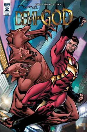 Demi-God issue 2-B Rick Leonardi Cover