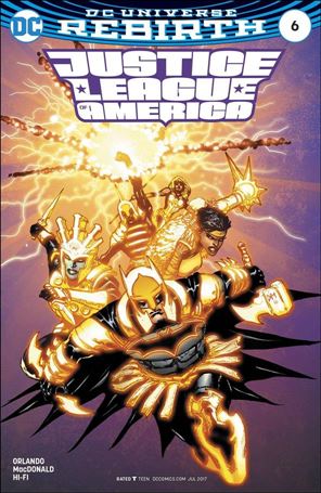 Justice League of America (2017) issue 6-B Doug Mahnke Cover