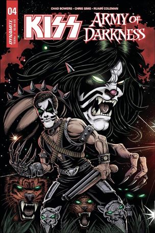 KISS / Army of Darkness issue 4-C Ken Haeser Cover